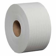 Tualetes papīrs MINI JUMBO, 1-slāņa, neperforēts, no pārstrādātas celulozes, 9cmx230m, (12