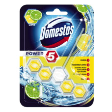 DOMESTOS tualetes bloks POWER 5 LIME, 55g