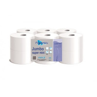 Tualetes papīrs, rullis, cell, 2-kārt, 833lok,150m,  MINI JUMBO SUPER
