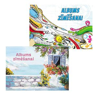 Albums zīmēšanas A4/30 lapas, ABC JUMS