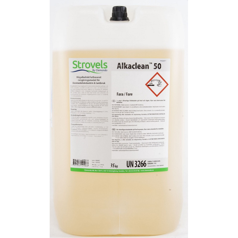 Tīrīšanas līdzeklis cepeškrāsnīm Strovels ALKACLEAN 50, ( 5L)