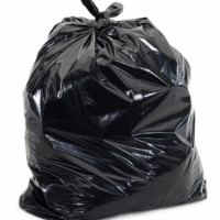 Atkritumu maiss 150L, 75x115cm, melni, LDPE, 50mic. 10gab/rul.