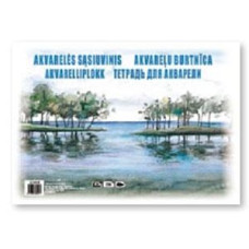 Albums akvareļu, A4/10 lapas, SMLT
