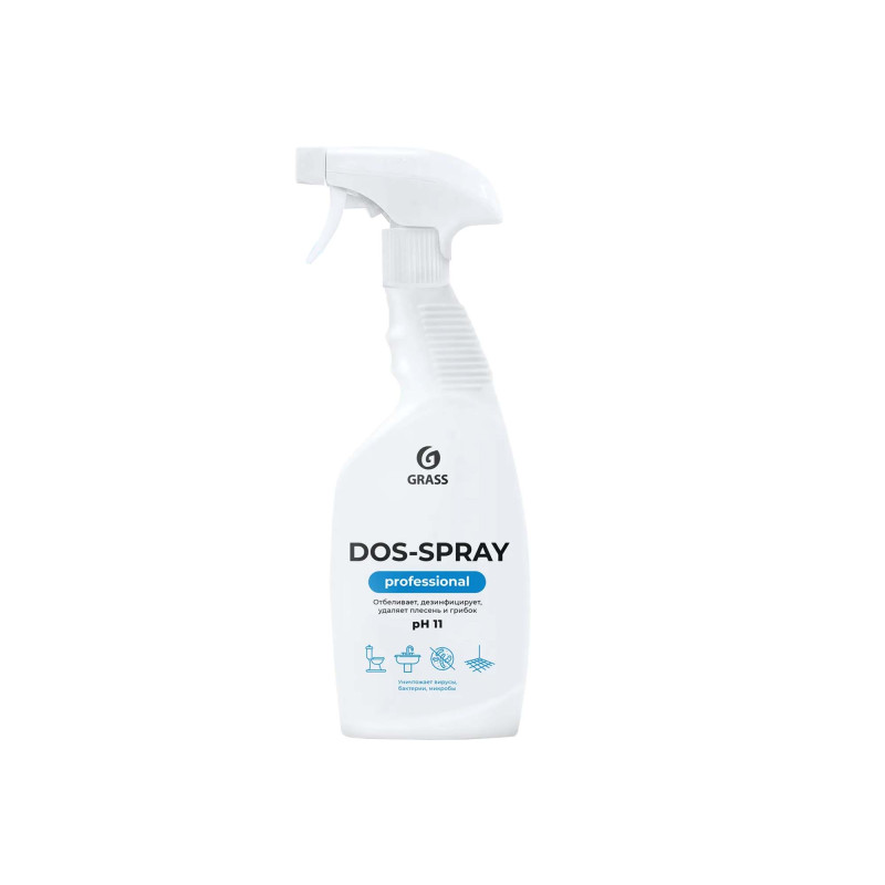 Pelējuma noņemšanas līdzeklis DOS SPRAY Professional 600ml (8gb/kastē)