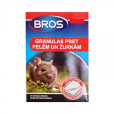 Granulas "Bros" pret pelēm žurkām 7x20g