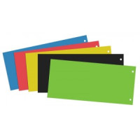 Dokumentu atdalitāji Forpus 11x25mm, 100gab dzelteni