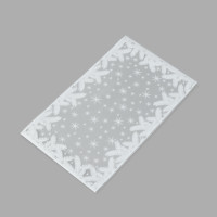 BOPP mais. Egļu zari, balti 30my 20x33+3FD