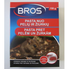 BROS pasta pret pelem un  žurkām, 150gr