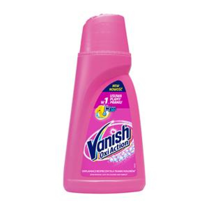 VANISH OXI ACTION PINK traipu tīrīšanas gēls 1l