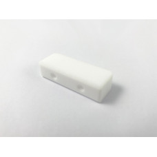 AirWave1 PTFE pretspiediena bloķētājs, 40mm x 15 mm x10mm, balts