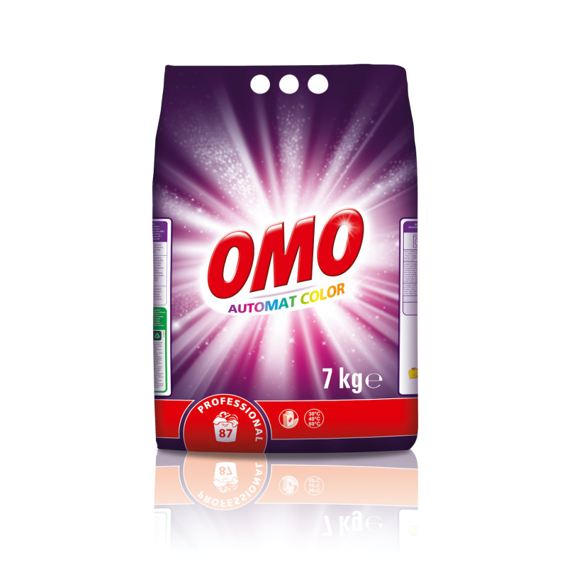 OMO Professional Automat Color veļas mazgāšanas pulveris 7 kg