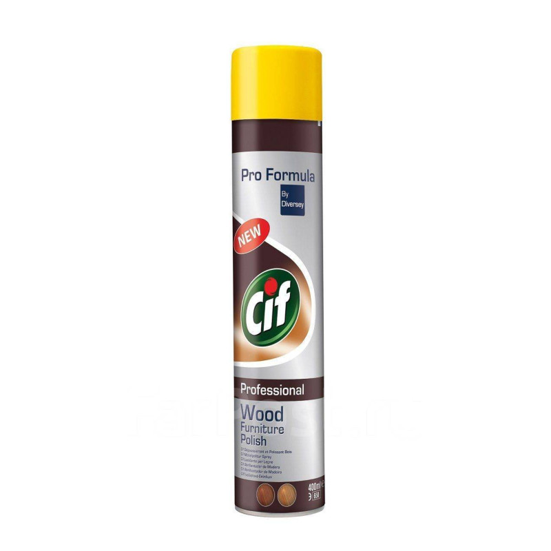 Cif Wood Furniture Polish - Pulēšanas līdzeklis koka mēbelēm 400ml, 6gab/iep.