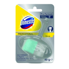 DOMESTOS RIM BLOCK CITRUS Tualetes ieliktnis 40gr, 12 gab/iep.