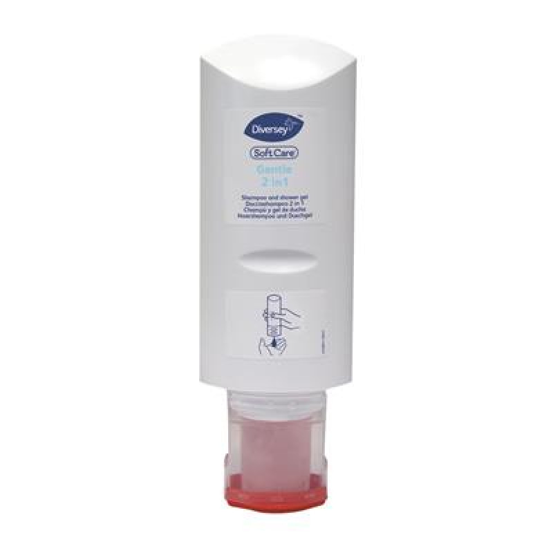 SOFT CARE GENTLE 2IN1 H6 Līdzeklis ķermeņa un matu mazgāšanai 300 ml, (28 gab/kastē)