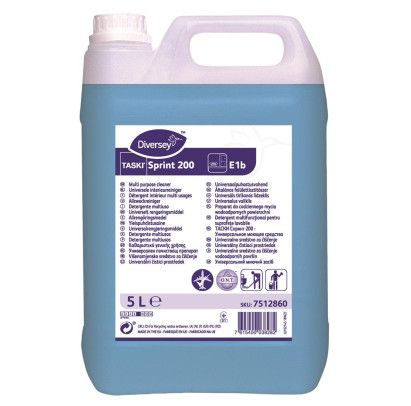 TASKI Sprint 200 Multi Purpose Cleaner - Daudzfunkcionāls tīrīšanas līdzeklis 5L koncentrā