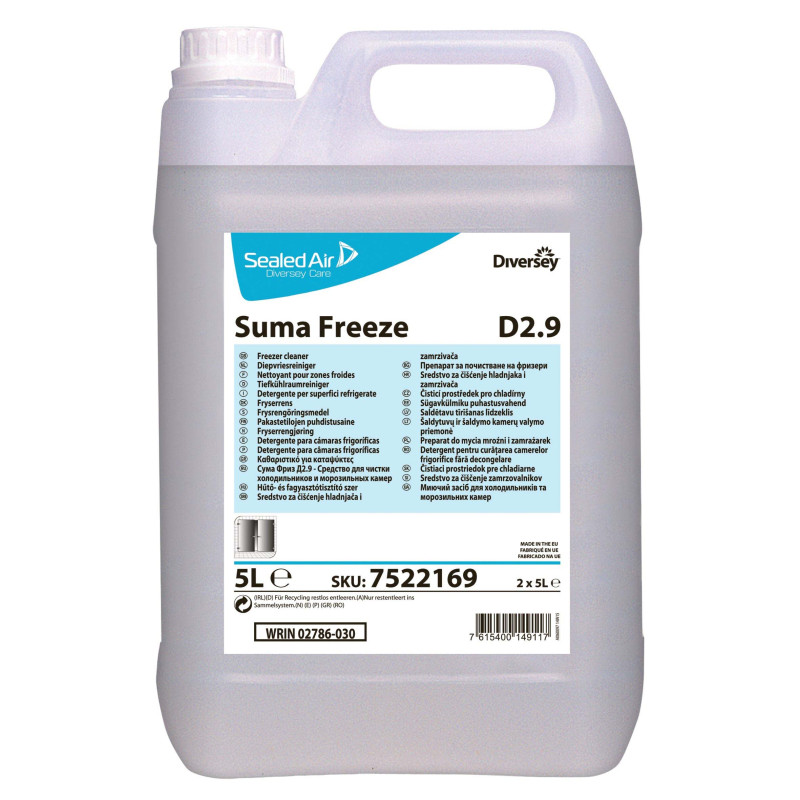 Suma Freeze Saldētavu un aukstuma kameru tīrīšanas līdzeklis 5L (2gab/iep)