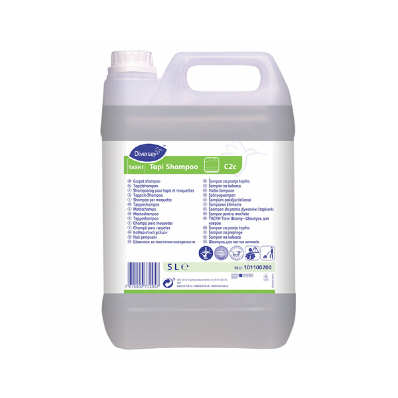 TASKI TAPI SHAMPOO Paklāju tīrīšanas šampūns 5L (2gab/iep)