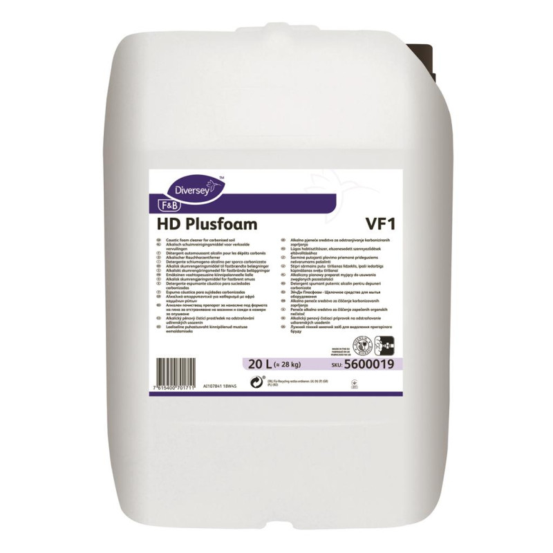 HD PLUSFOAM VF1- spēcīgs sārmains putojošs mazgāšanas līdzeklis 20L