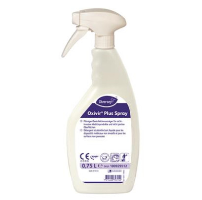 DI OXIVIR PLUS SPRAY dezinfekcijas tīrīšanas līdzeklis 0,75L