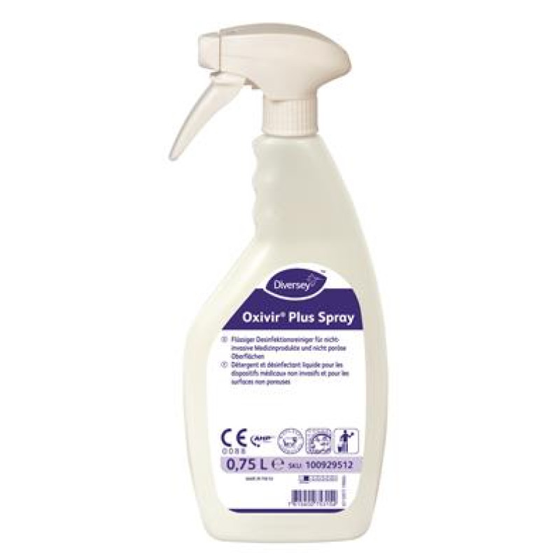 DI OXIVIR PLUS SPRAY dezinfekcijas tīrīšanas līdzeklis 0,75L