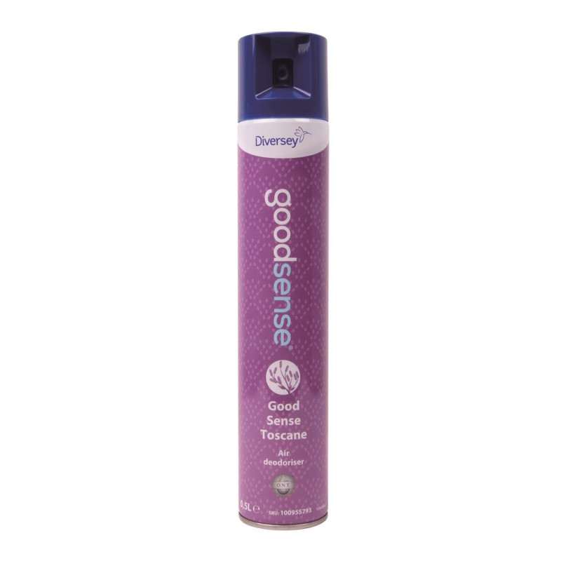 GOOD SENSE TOSCANE Neitralizējošs gaisa atsvaidzinātājs aerosolā 0,5L (12 gab/iep)