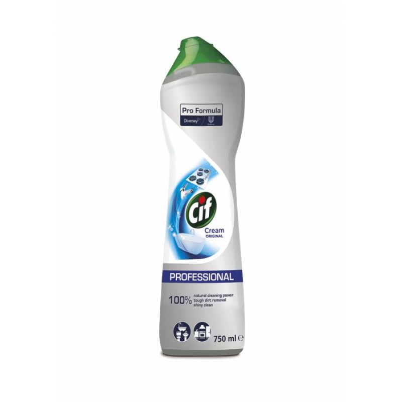 CIF Professional Cream universāls krēmveida tīrīšanas līdzeklis, 0,75L (8gab/iep)