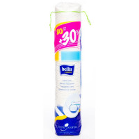 BELLA kosmētiskās vates salvetes, 80 gab. + 30 %