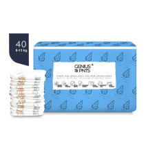 Autiņbiksītes-biksītes GeGe MAXI, izmērs 4 (8-13 kg), 40 gab.,(4 iep/kastē)