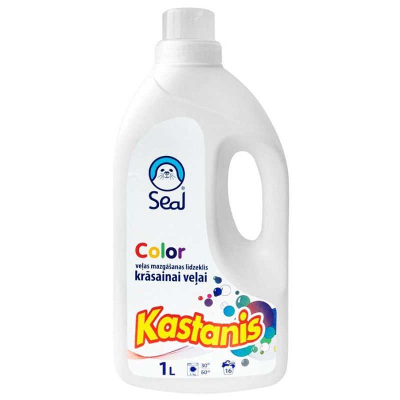 KASTANIS COLOR šķidrais veļas mazgāšanas līdzeklis 1l