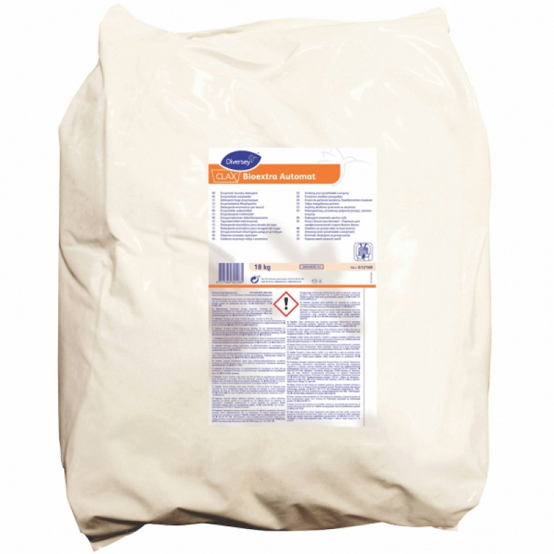 Pulveris baltās veļas mazgāšanai CLAX Bioextra Automat, 18kg