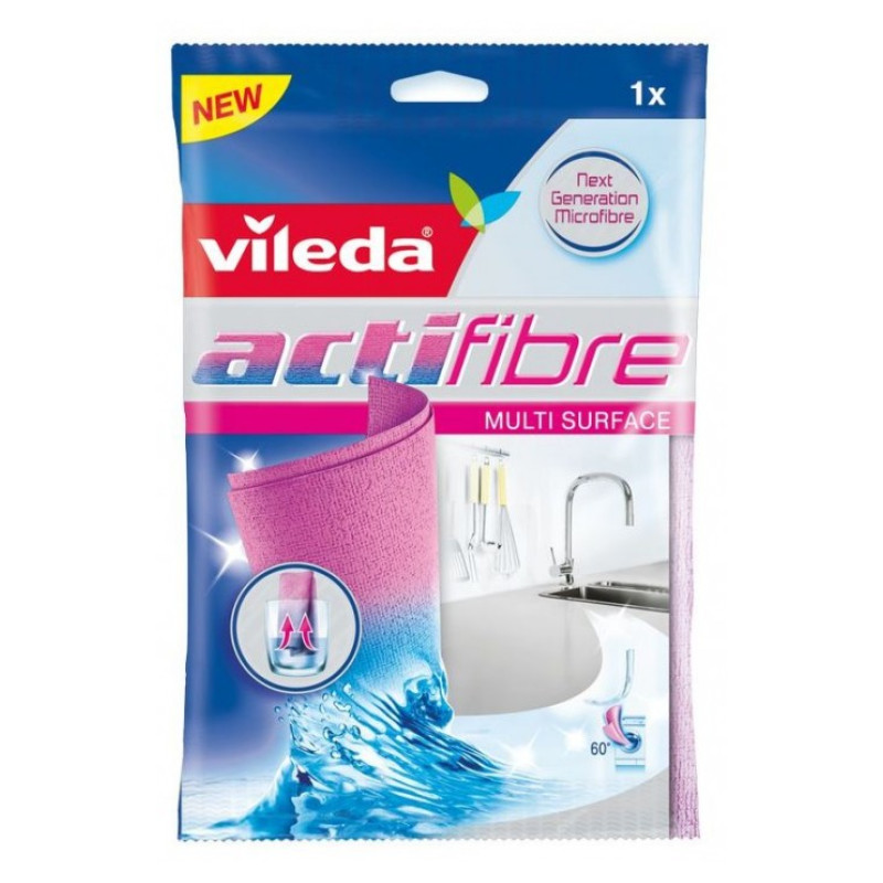 Lupata mikrošķiedras, rozā, Actifibre Veleda