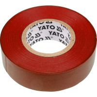 Izolācijas līmlenta sarkana 19mm x 20m YATO