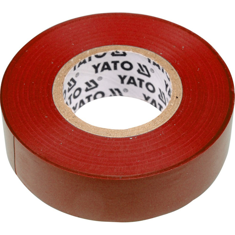 Izolācijas līmlenta sarkana 19mm x 20m YATO