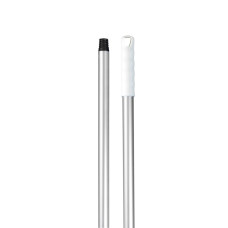 Alumīnija kāts ar uzgali un vītni ARICASA, 140cm, balts, (10gab/kastē)