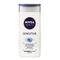 NIVEA dušas želeja Sensitive vīriešiem 250ml