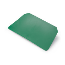 Skrāpis ARICASA, 230 mm, PP, zaļš, (10gab/kastē)