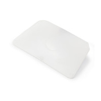 Skrāpis ARICASA, 230 mm, PP, balts, (10gab/kastē)
