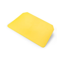 Skrāpis ARICASA, 230 mm, PP, dzeltens, (10gab/kastē)