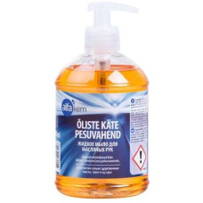 Šķidrās ziepes AlfaKem netīram,eļļainām rokām 500ml, 10gab/kastē, 480gab/pal