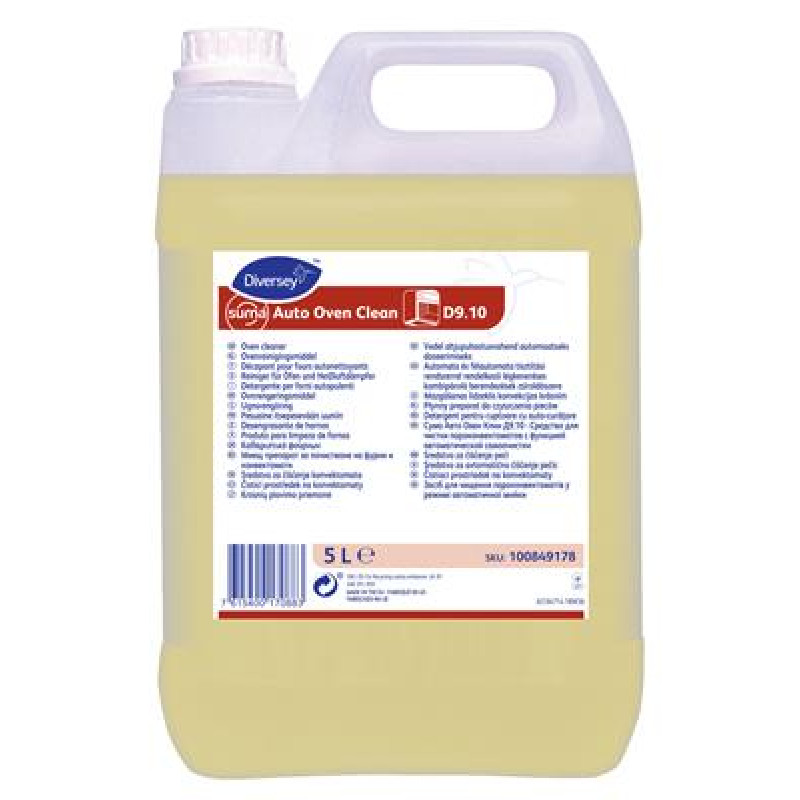 SUMA Auto Oven Clean D9.10 koncentrēts tīrīšanas līdzeklis cepeškrāsnīm, 5L, (2gab/kastē)