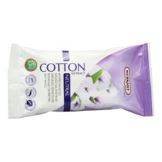 MERKANT  Mitrās salvetes Cotton, 15 gab/40 iep. kastē