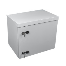Sienas skapis Opton, Rack 19" 9U, 59/52/43, ar masta kronšteinu, tērauds