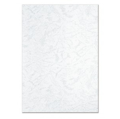 Vāks iesiešanai, aizmugures, A4, 230g/m, balts