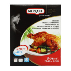 Maisiņi produktu cepšanai 25x38cm, 8gab./iep., (24 iep/kastē)