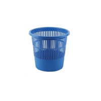 Plastmasas papīrgrozs sietiņveidīgs 10l, zils