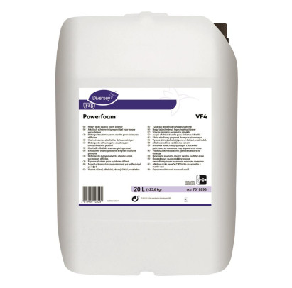 Bāzisks putu tīrīšanas līdzeklis POWERFOAM VF4, 20L