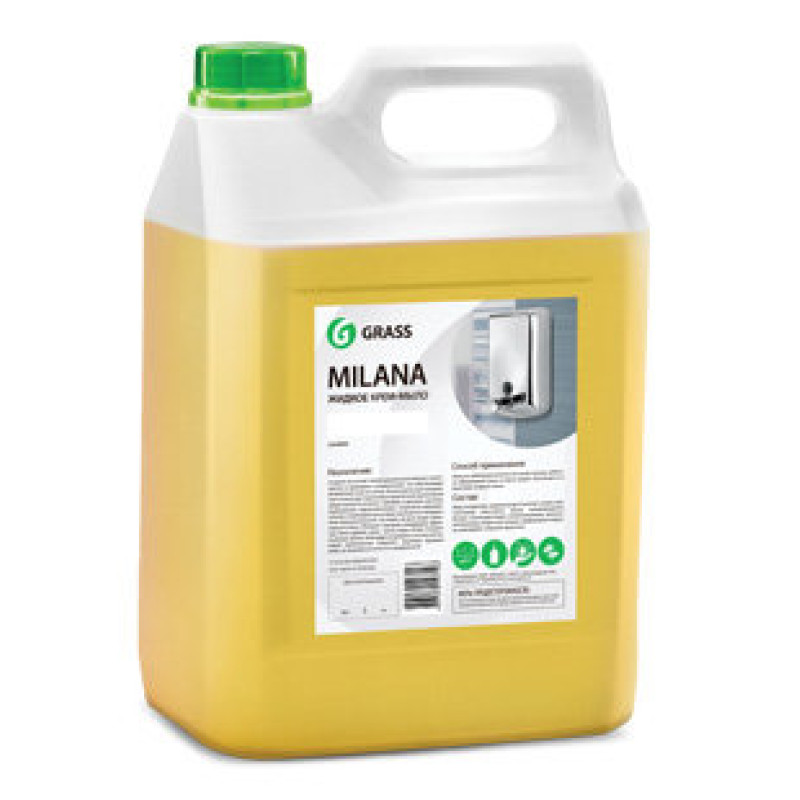 Šķidrās ziepes  MILANA  medus un piens 5L