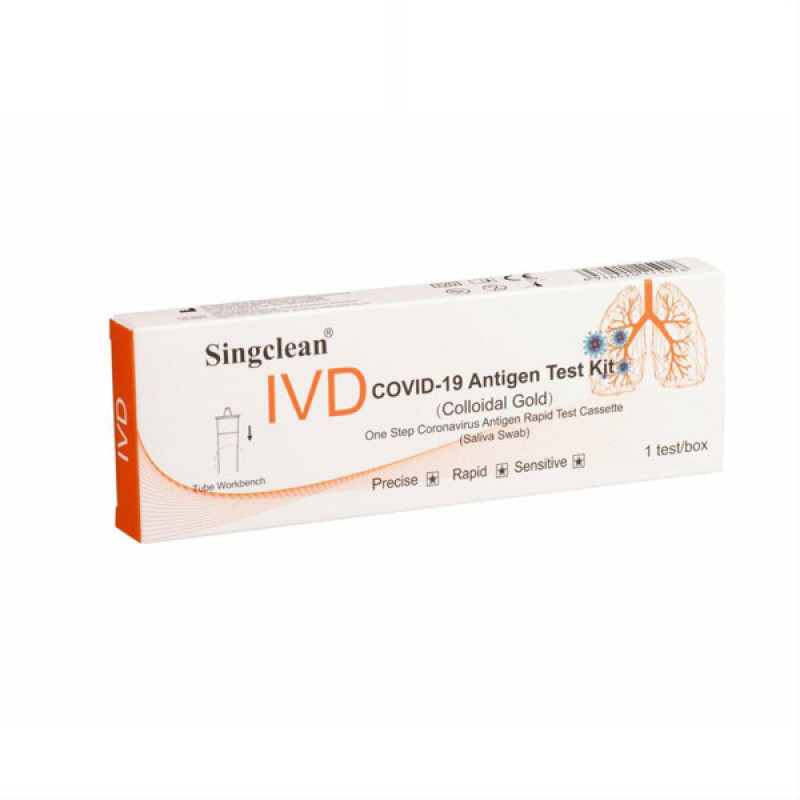 COVID-19 antigēna siekalu tests Singclean