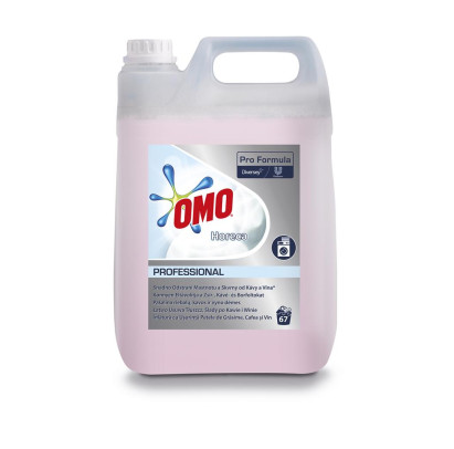 OMO PROFESSIONAL HORECA 5L - šķidrs veļas mazgāšanas līdzeklis balta un krāsainai veļai