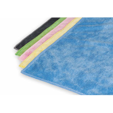Lupata mikrošķiedras, melna, 40x40 cm, elastīga STRETCH, 300 g/m2, (200gb/kaste)
